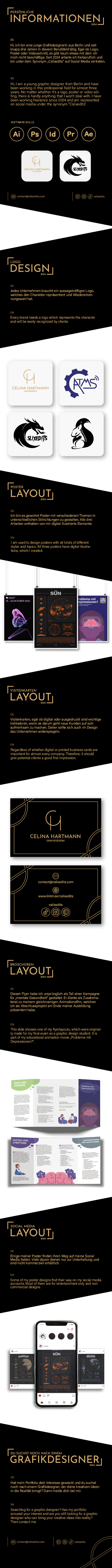 Celina Hartmann Grafikdesign Portfolio 